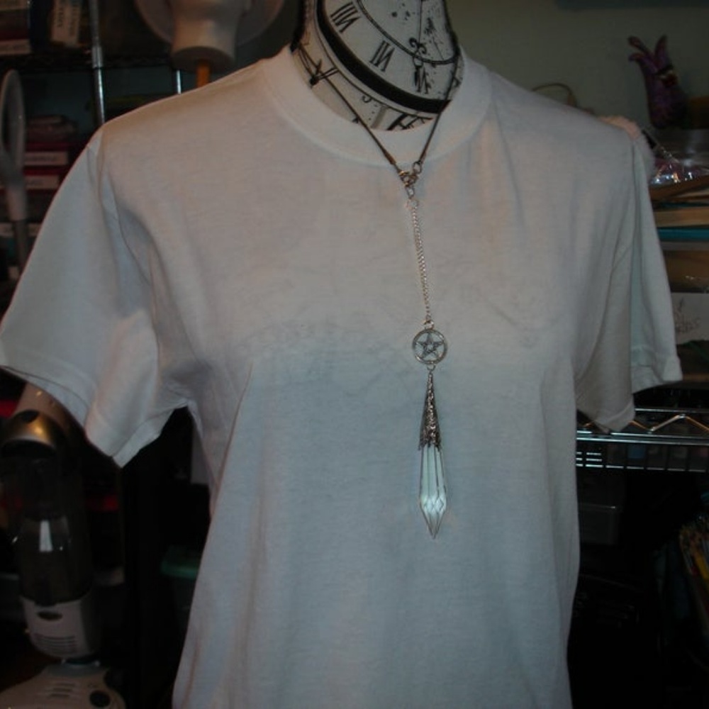 Crystal Pendulum Statement Ooak Multipurpose 5 Use - image 6